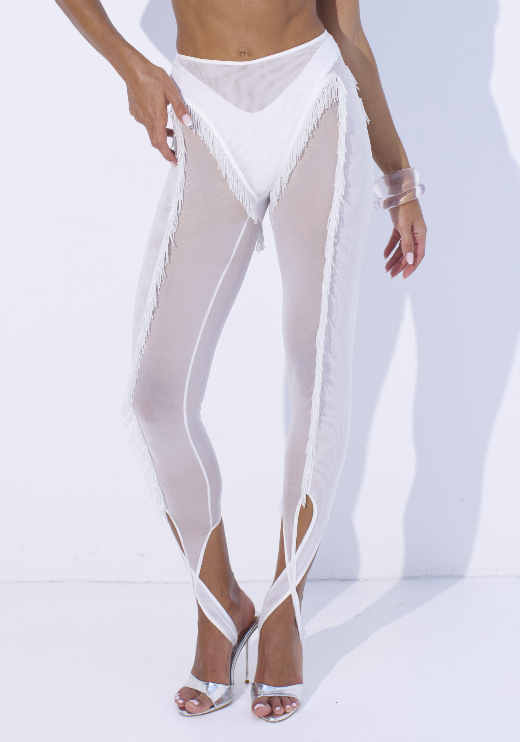 Venganza Leggings White (Pre-Order)