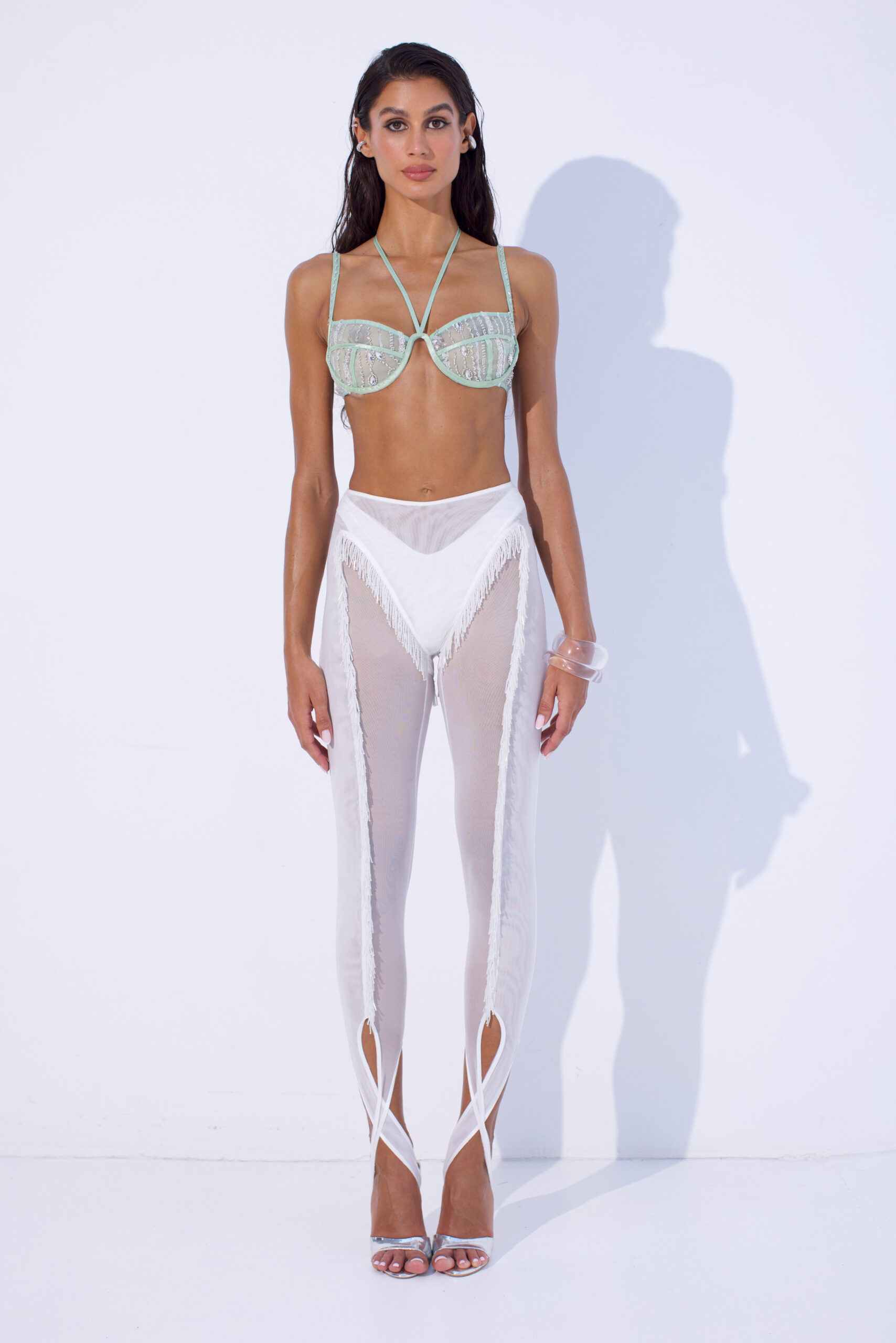 Venganza Leggings White (Pre-Order) - Image 4